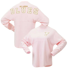NHL St. Louis Blues Fanatics Women's Spirit Jersey Long Sleeve T-Shirt