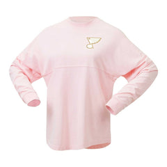 NHL St. Louis Blues Fanatics Women's Spirit Jersey Long Sleeve T-Shirt