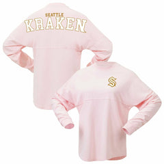 NHL Seattle Kraken Fanatics Women's Spirit Jersey Long Sleeve T-Shirt
