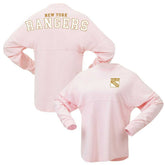 NHL New York Rangers Fanatics Women's Spirit Jersey Long Sleeve T-Shirt