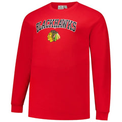 NHL Connor Bedard Chicago Blackhawks Profile Big & Tall Name & Number Thermal Pullover Sweatshirt