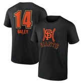 Black Patrick Bailey San Francisco Giants Name & Number Fastball T-Shirt