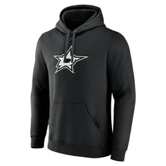 NHL Dallas Stars Personalized Name & Number Monochrome Pullover Hoodie