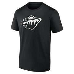NHL Minnesota Wild Personalized Name & Number Monochrome T-Shirt