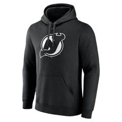 NHL New Jersey Devils Personalized Name & Number Monochrome Pullover Hoodie