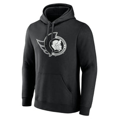 NHL Ottawa Senators Personalized Name & Number Monochrome Pullover Hoodie