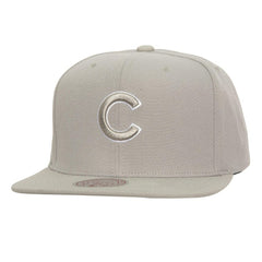 Gray Chicago Cubs Mitchell & Ness Snapback Hat