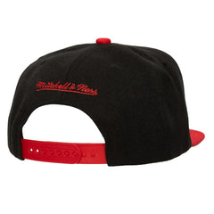 Black Atlanta Braves Mitchell & Ness Rise Up Snapback Hat