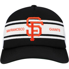 Black San Francisco Giants Sideline Trucker Adjustable Hat