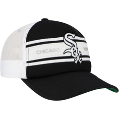 Black Chicago White Sox Sideline Trucker Adjustable Hat
