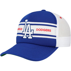 Royal Los Angeles Dodgers Sideline Trucker Adjustable Hat