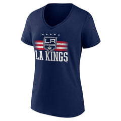NHL Los Angeles Kings Women's Americana Team V-Neck T-Shirt