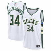 Fanatics Giannis Antetokounmpo Milwaukee Bucks Fast Break Replica Player Jersey