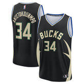 Fanatics Giannis Antetokounmpo Milwaukee Bucks Fast Break Replica Player Jersey