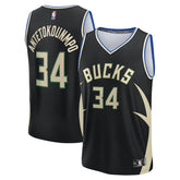 Fanatics Giannis Antetokounmpo Milwaukee Bucks Youth Fast Break Replica Player Jersey