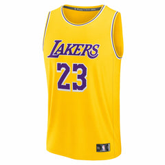 Fanatics LeBron James Los Angeles Lakers Youth Fast Break Replica Player Jersey