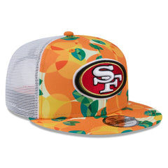 Citrus 9FIFTY Trucker Snapback Hat - San Francisco 49ers Hats