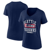 Women's Americana Team V-Neck T-Shirt - Seattle Seahawks T-shirts