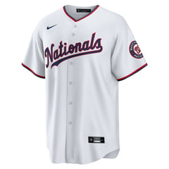 White Stephen Strasburg Washington Nationals Nike Home Replica Jersey