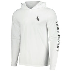 White Chicago White Sox Vineyard Vines Long Sleeve Hoodie T-Shirt