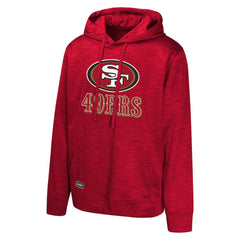 Streak Fleece Pullover Hoodie - San Francisco 49ers Hoodies