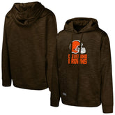 Streak Fleece Pullover Hoodie - Cleveland Browns Hoodies