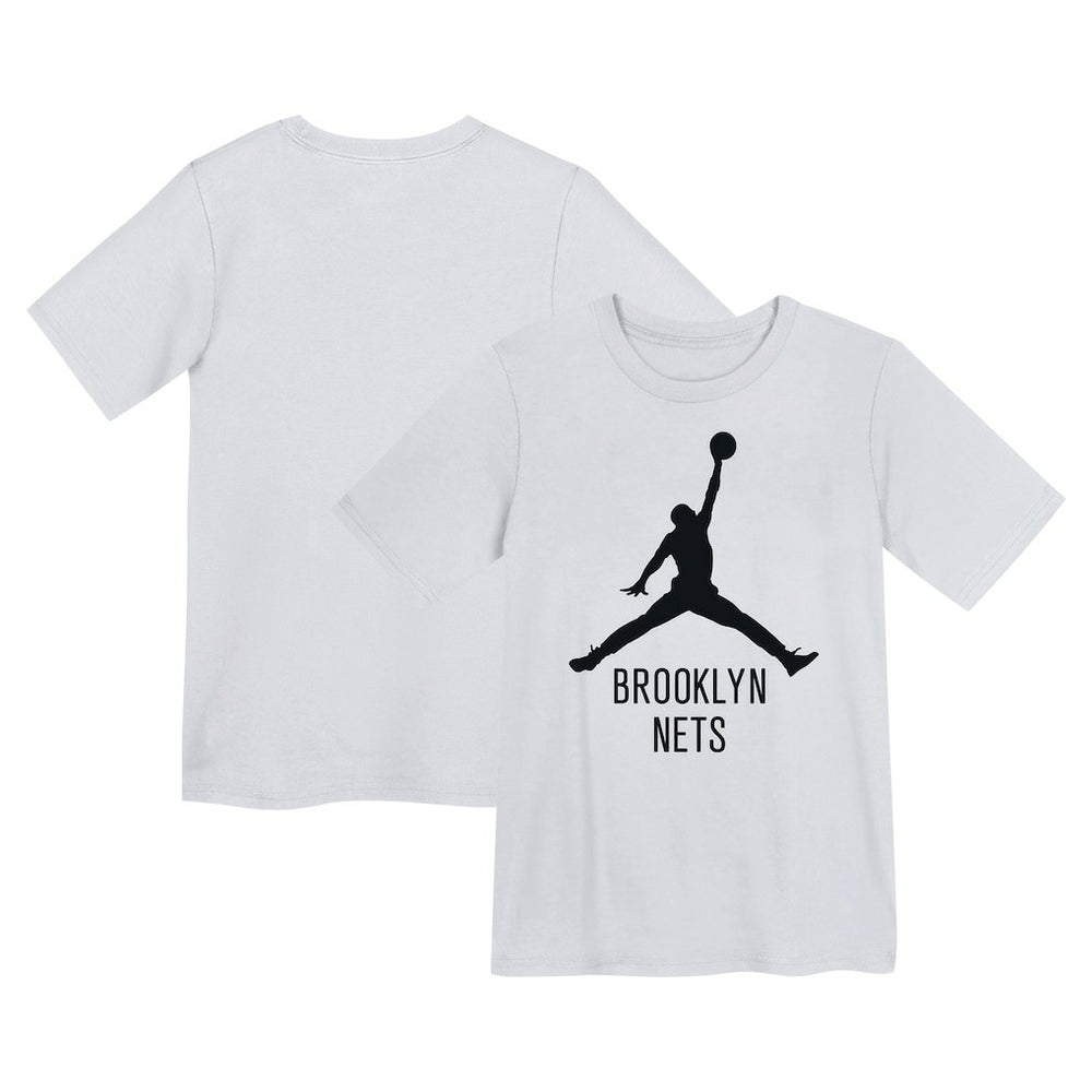 Brooklyn Nets Jordan Brand Preschool Essential Jumpman T-Shirt