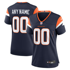 Women's Alternate Mile High Collection Custom Game Jersey - Denver Broncos Jerseys