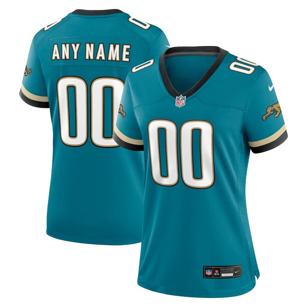 Women's Prowler Throwback Custom Game Jersey - Jacksonville Jaguars Jerseys