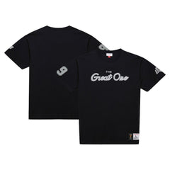 NHL Wayne Gretzky Los Angeles Kings Mitchell & Ness Premium Nickname Vintage Logo T-Shirt
