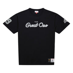 NHL Wayne Gretzky Los Angeles Kings Mitchell & Ness Premium Nickname Vintage Logo T-Shirt