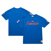 NHL Mark Messier New York Rangers Mitchell & Ness Premium Nickname Vintage Logo T-Shirt