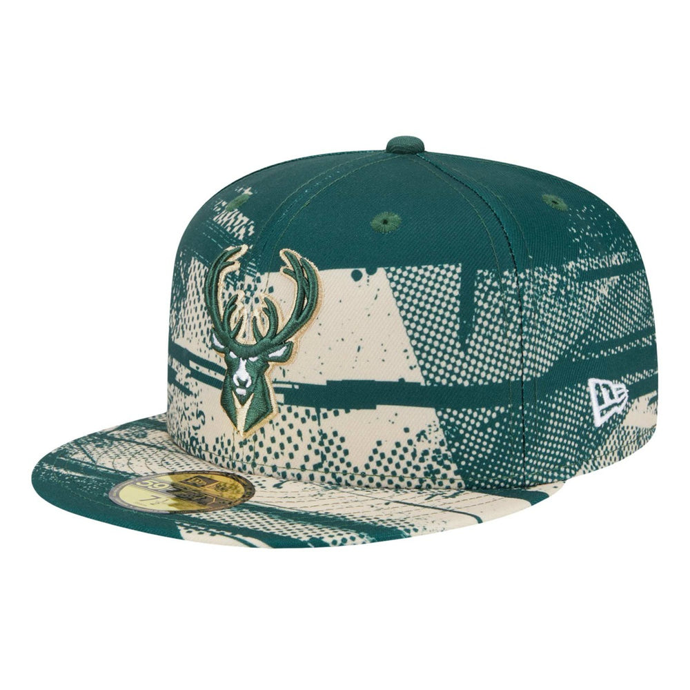 New Era Milwaukee Bucks Tip-Off 59FIFTY Fitted Hat