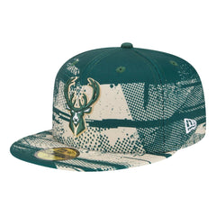 New Era Milwaukee Bucks Tip-Off 59FIFTY Fitted Hat