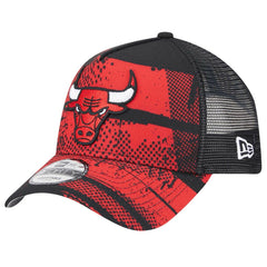 New Era Chicago Bulls Tip Off A-Frame Trucker 9FORTY Adjustable Hat