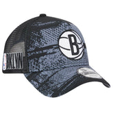 New Era Brooklyn Nets Tip Off A-Frame Trucker 9FORTY Adjustable Hat