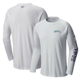 White Seattle Mariners Columbia Terminal Tackle Long Sleeve T-Shirt