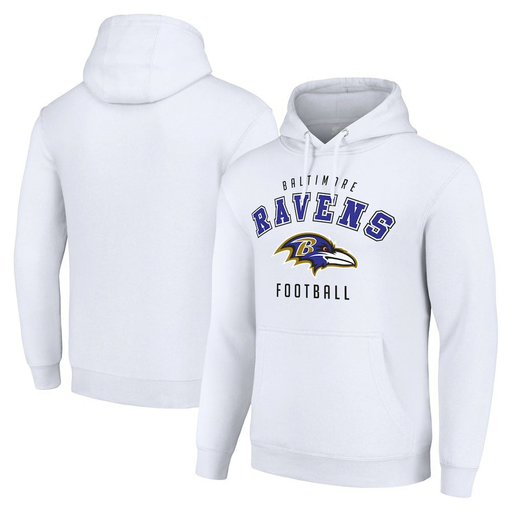 Starter Unisex Logo Pullover Hoodie - Baltimore Ravens Hoodies