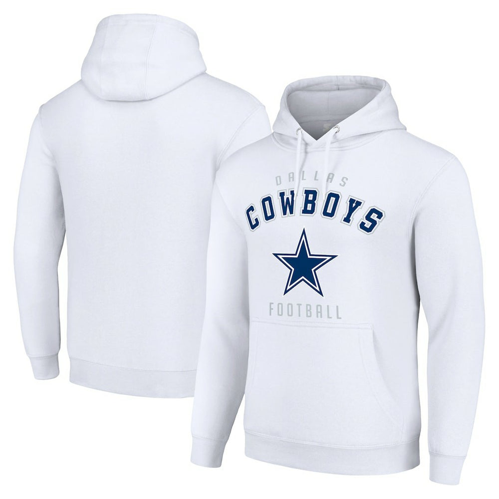 Starter Unisex Logo Pullover Hoodie - Dallas Cowboys Hoodies