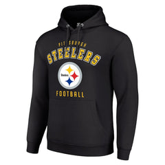 Starter Unisex Logo Pullover Hoodie - Pittsburgh Steelers Hoodies