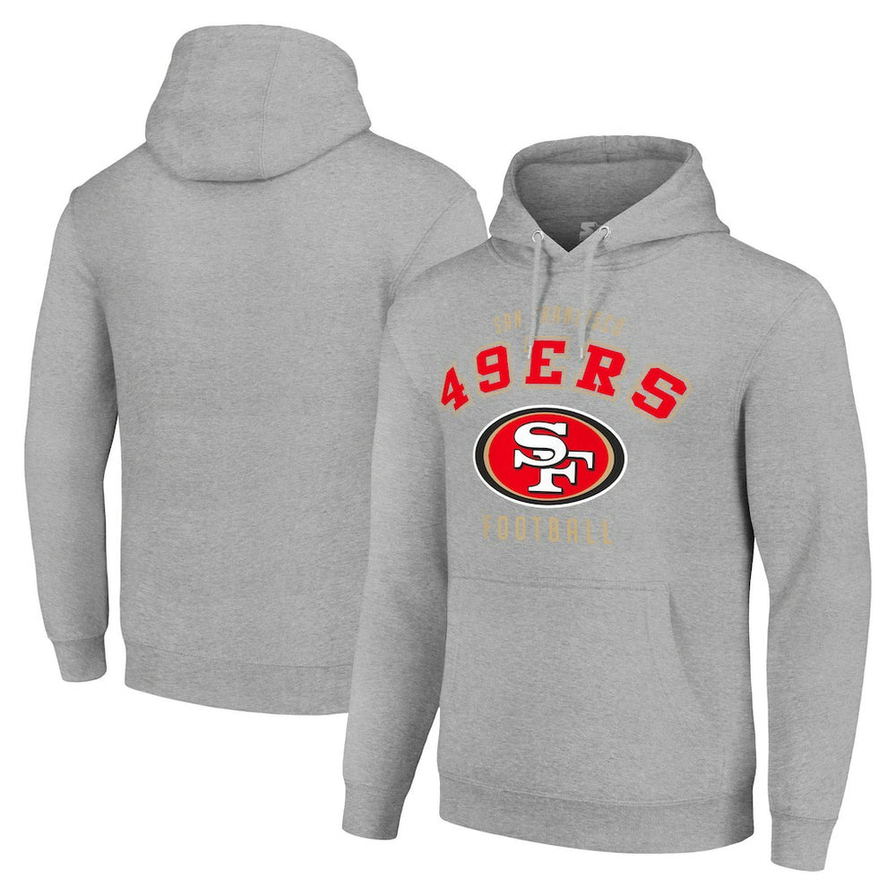 Starter Unisex Logo Pullover Hoodie - San Francisco 49ers Hoodies