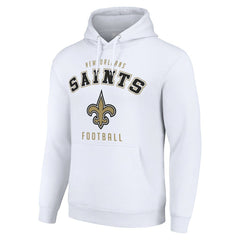 Starter Unisex Logo Pullover Hoodie - New Orleans Saints Hoodies