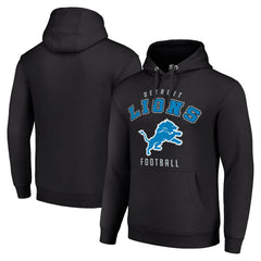 Starter Unisex Logo Pullover Hoodie - Detroit Lions Hoodies