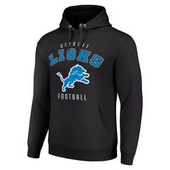 Starter Unisex Logo Pullover Hoodie - Detroit Lions Hoodies