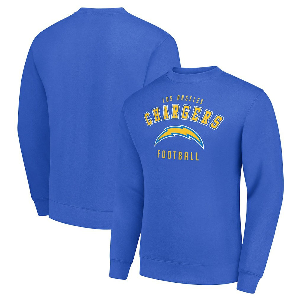 Starter Team Logo Pullover Sweatshirt - Los Angeles Chargers Pullover