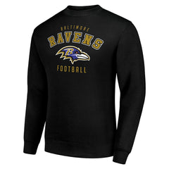Starter Team Logo Pullover Sweatshirt - Baltimore Ravens Pullover