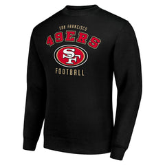 Starter Team Logo Pullover Sweatshirt - San Francisco 49ers Pullover
