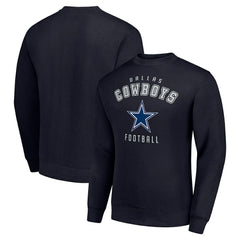 Starter Team Logo Pullover Sweatshirt - Dallas Cowboys Pullover