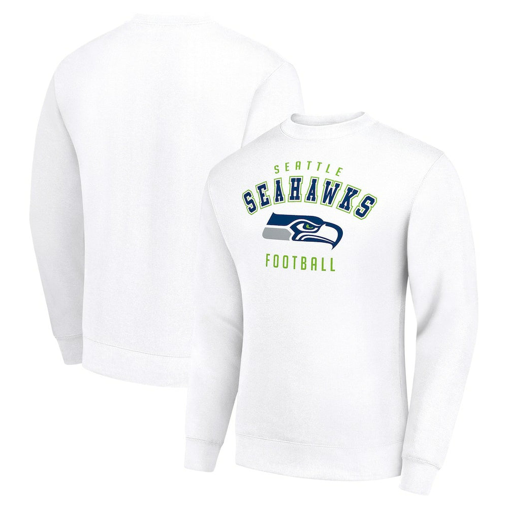 Starter Team Logo Pullover Sweatshirt - Seattle Seahawks Pullover