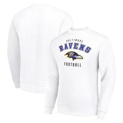 Starter Team Logo Pullover Sweatshirt - Baltimore Ravens Pullover
